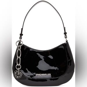 Simon Miller Sasi Bag In Black Patent NWOT and dust bag 🖤🖤🖤